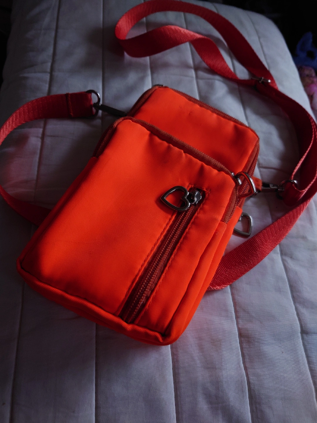 ショルダーバッグ オレンジ