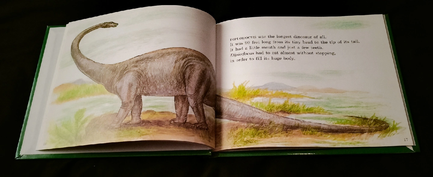 洋書 My Visit to the Dinosaursの写真3枚目