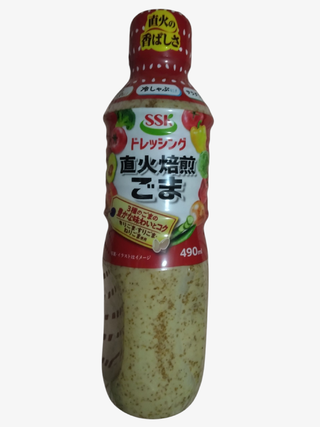SSK ドレッシング 直火焙煎ごま 490ml
