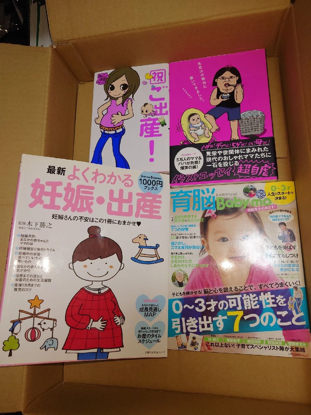妊娠・出産・育児系の本4冊 他の有料商品とまとめ買いの場合のみ取引可能 プロフィール必読