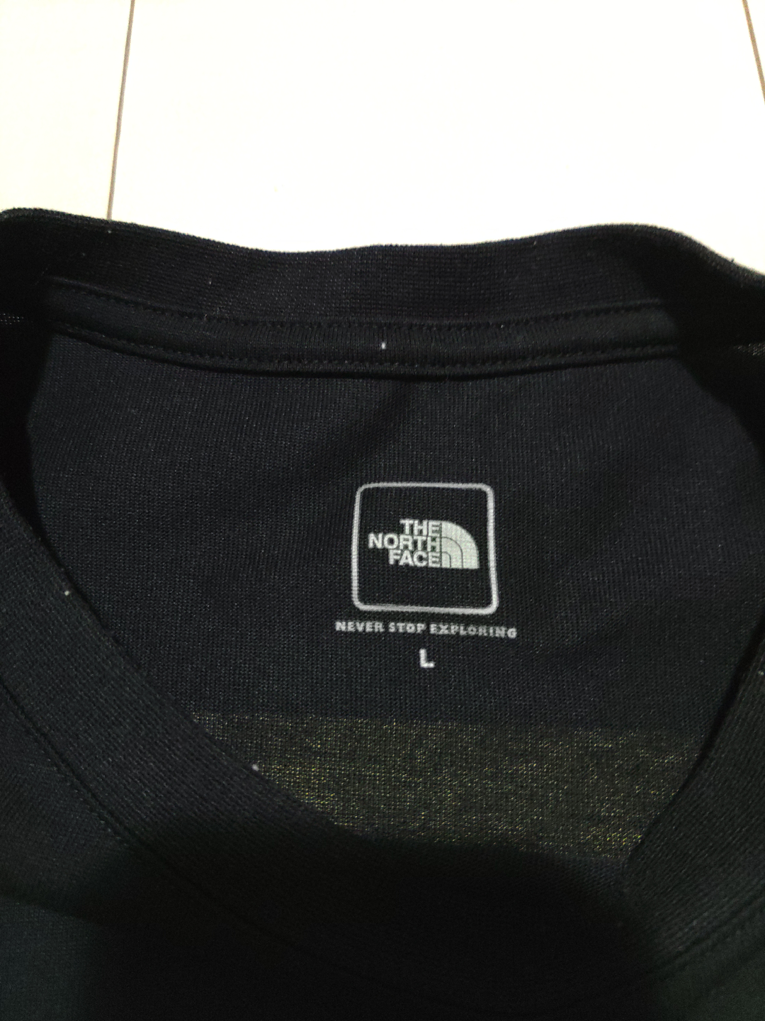 ザ・ノース・フェイス Tシャツ ブラック Lサイズの写真2枚目