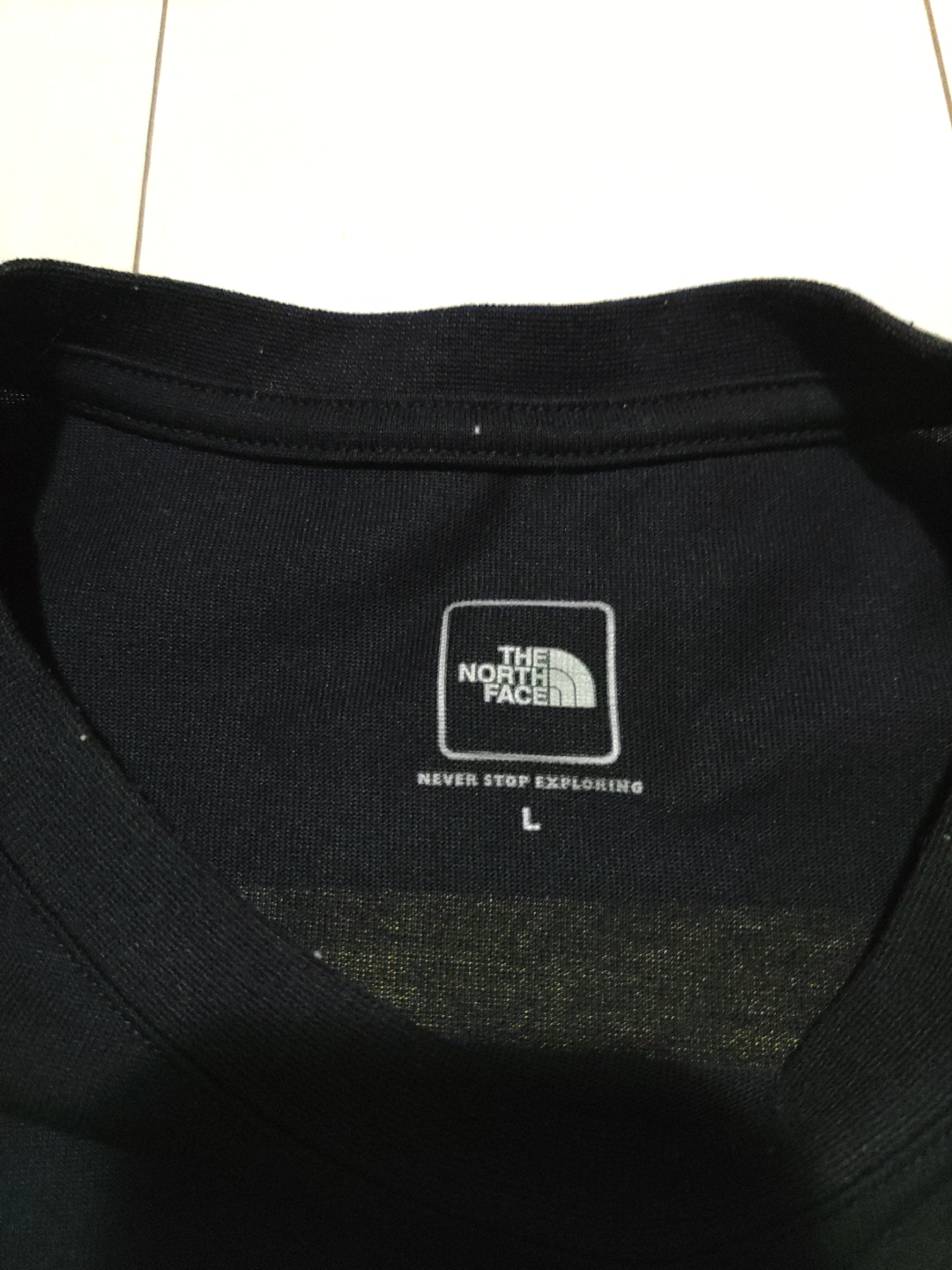 ザ・ノース・フェイス Tシャツ ブラック Lサイズの写真2枚目