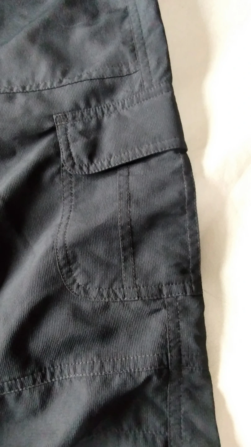 チャンピオン カーゴパンツ 黒の写真2枚目