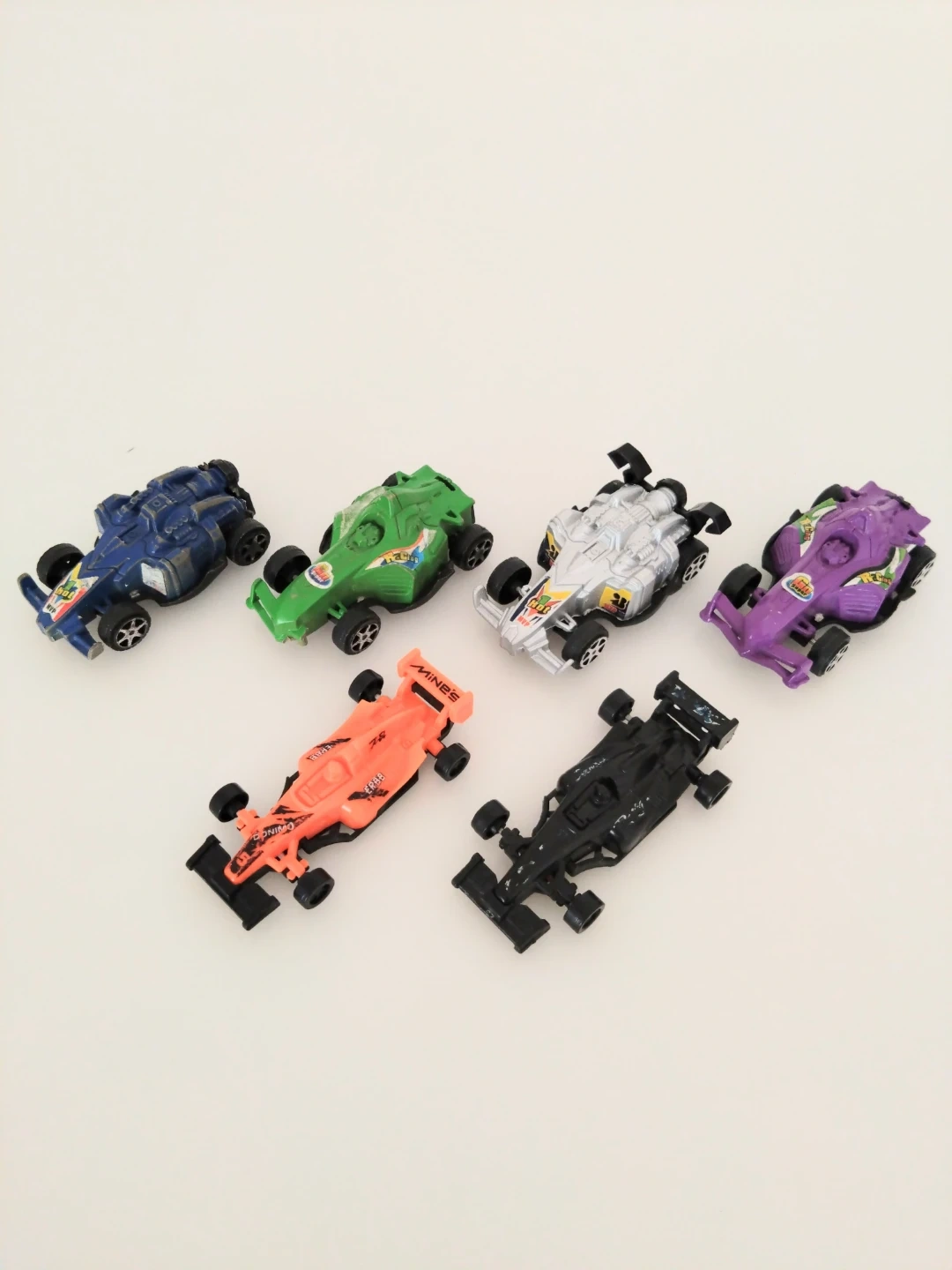 レーシングミニカー 6個セット