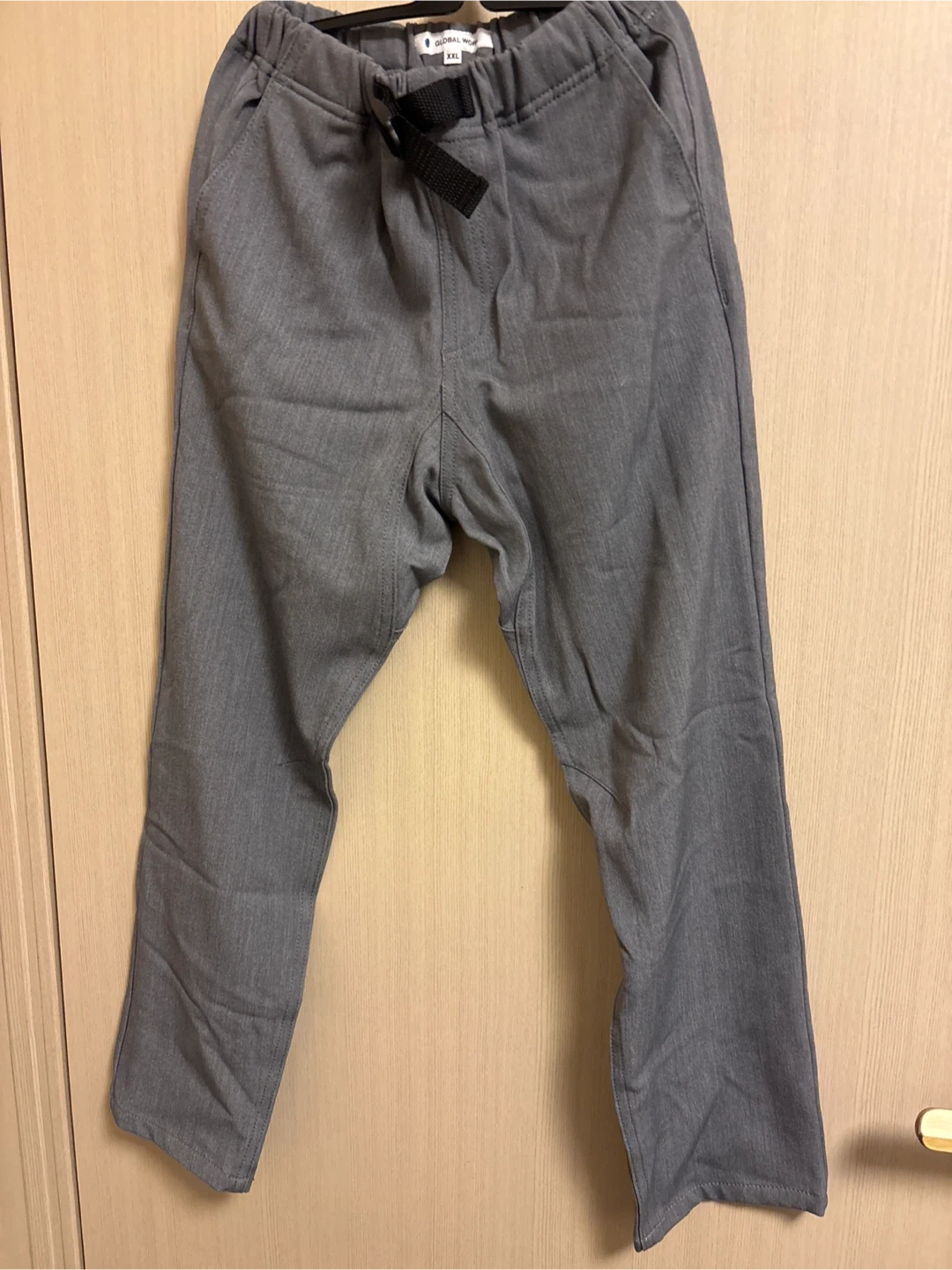 【美品】グローバルワーク パンツ グレー キッズXXL