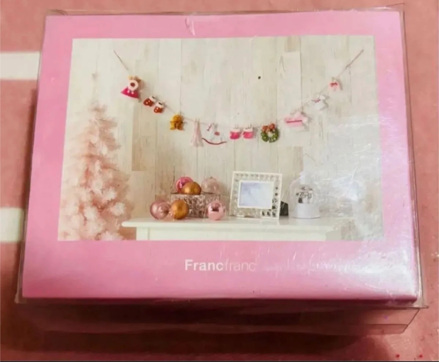 Francfranc オーナメントセット・バラ(56個)・ガーランド お纏め売りの写真4枚目