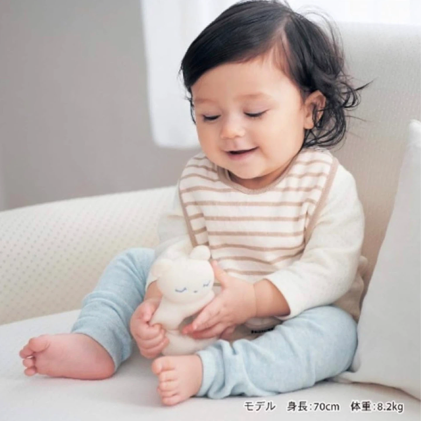 【美品】ベルメゾン ベビー レッグウォーマー 3点セットの写真3枚目