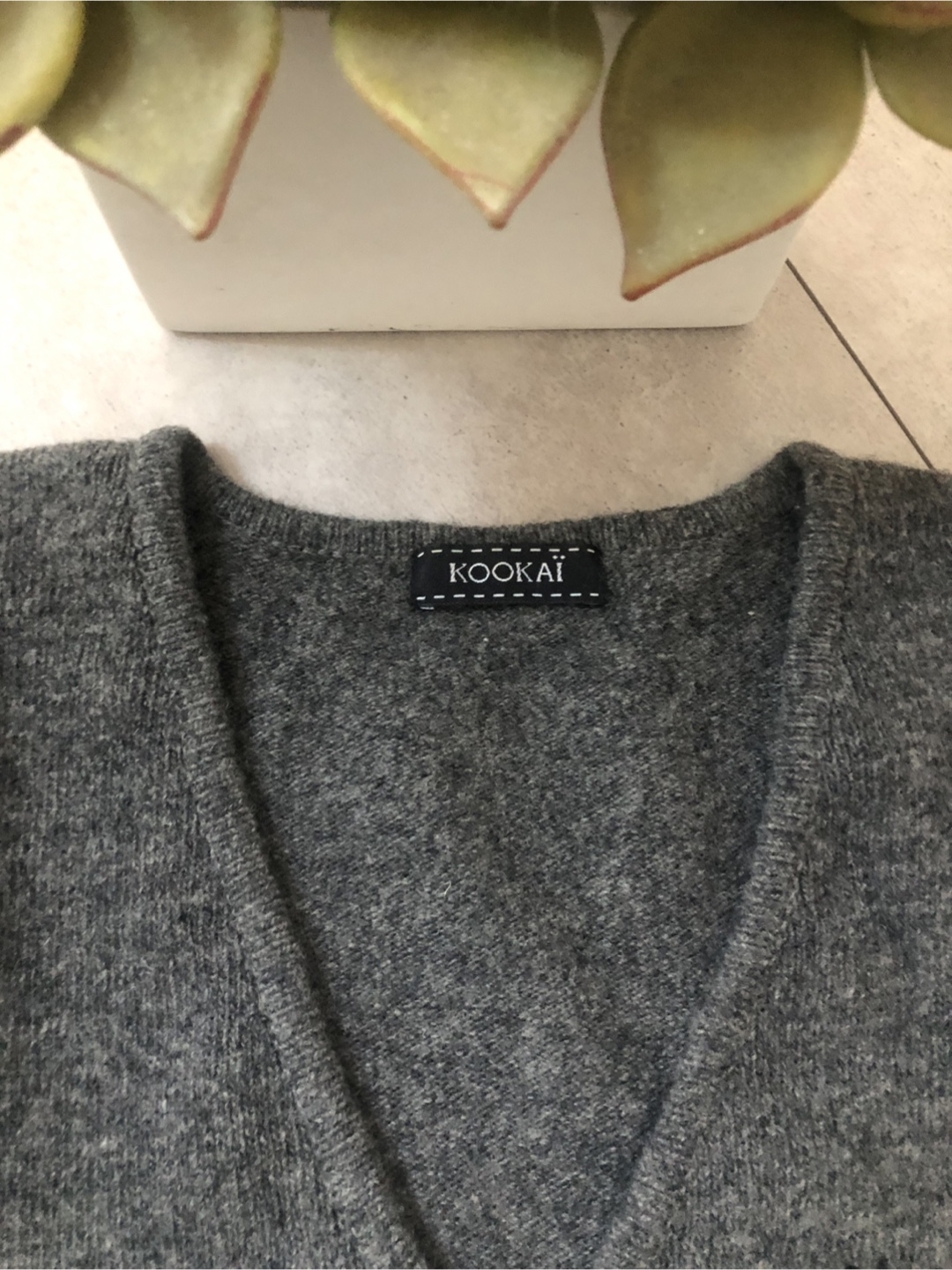 ♪KOOKAI♪ニット セーター グレーの写真4枚目