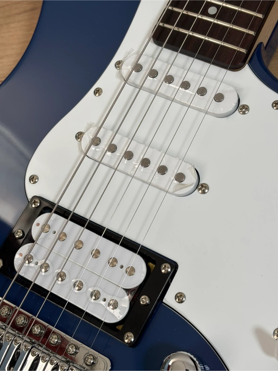 ヤマハ PACIFICA 112V UTB エレキギター 青の写真2枚目