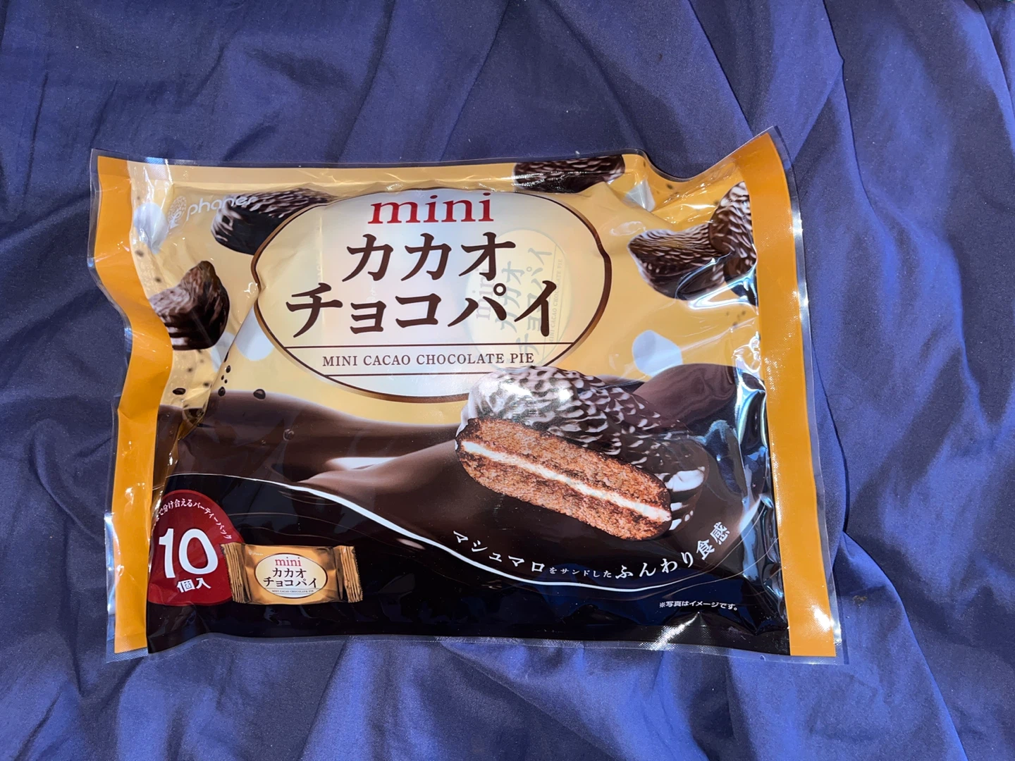 ミニカカオチョコパイ 10個入