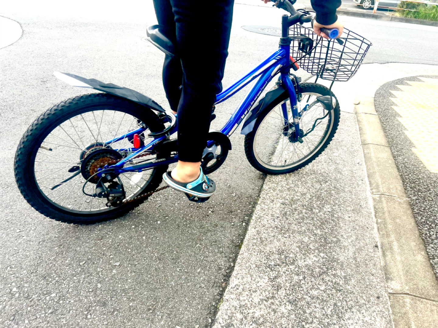 子供用自転車 青色の写真3枚目