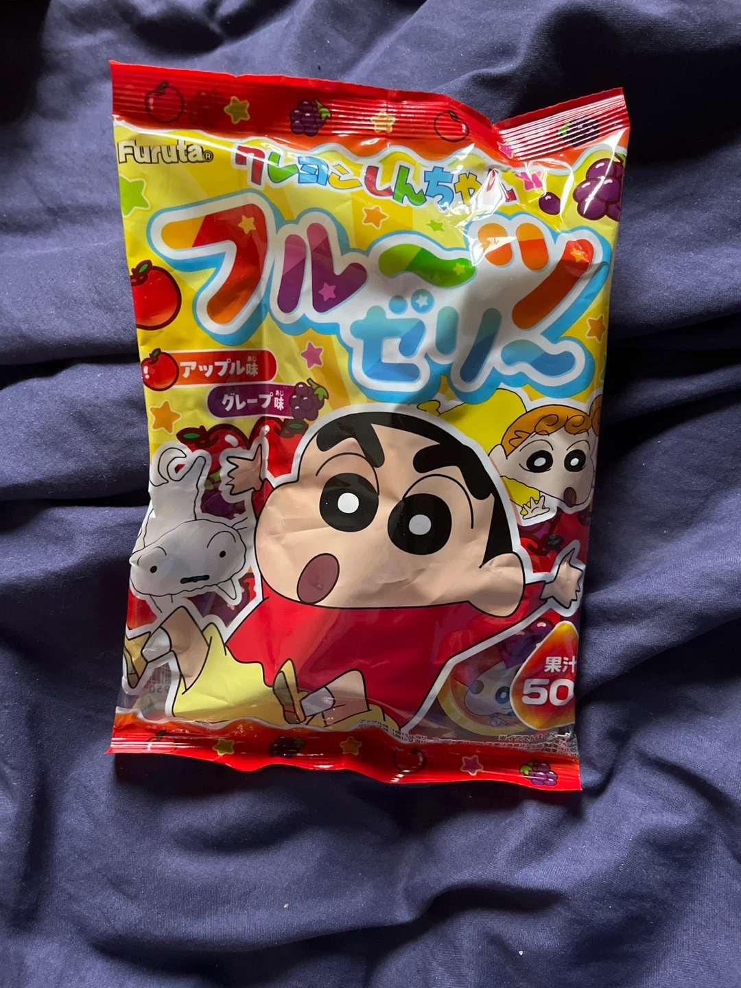 (賞味期限2025/12)クレヨンしんちゃんフルーツゼリー