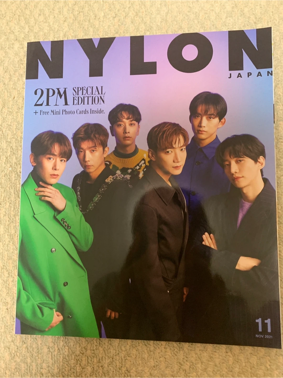 ナイロン 雑誌 2PM スペシャルエディション 2021年11月