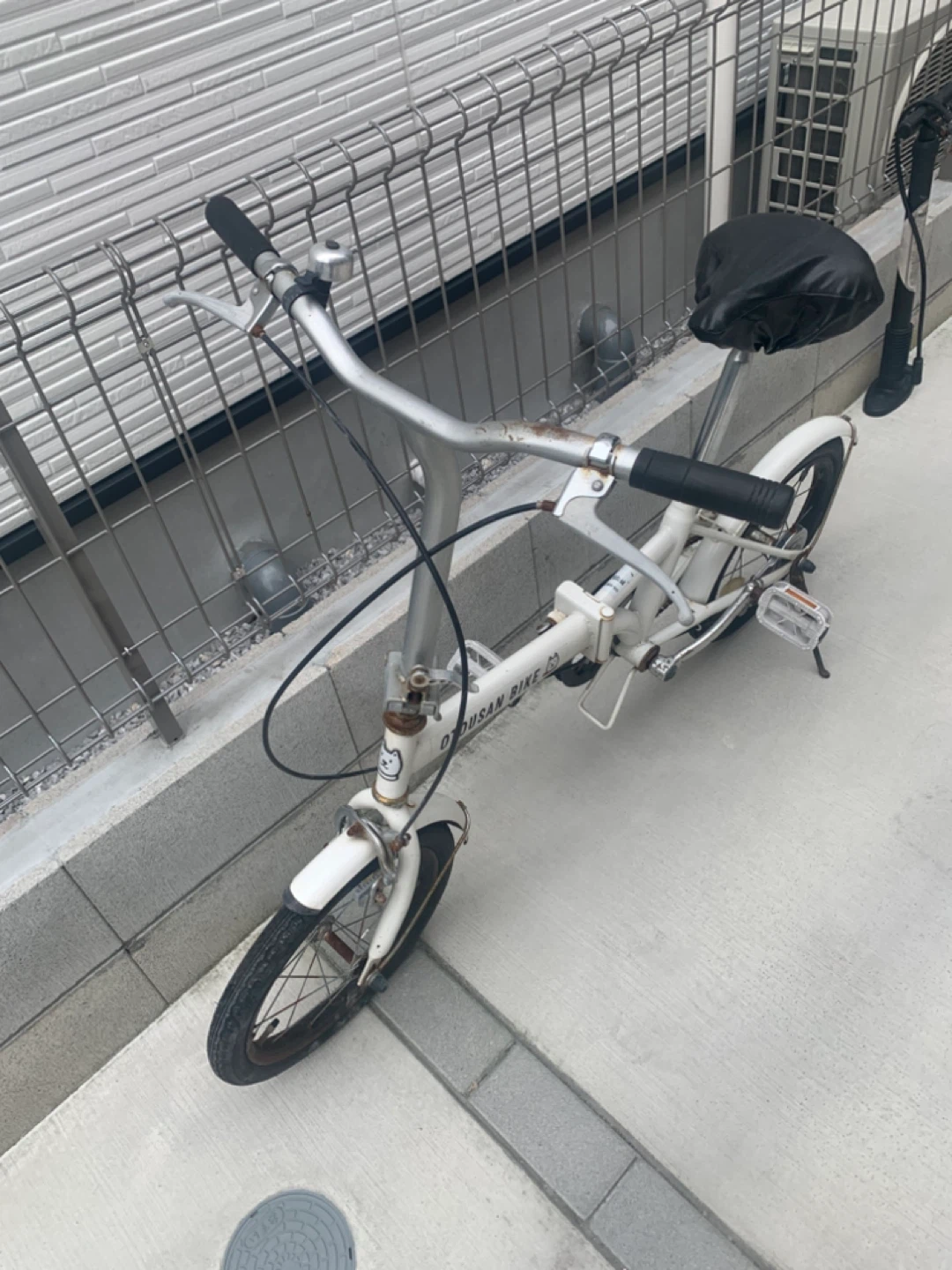 お父さんバイク 自転車　ソフトバンクの写真2枚目