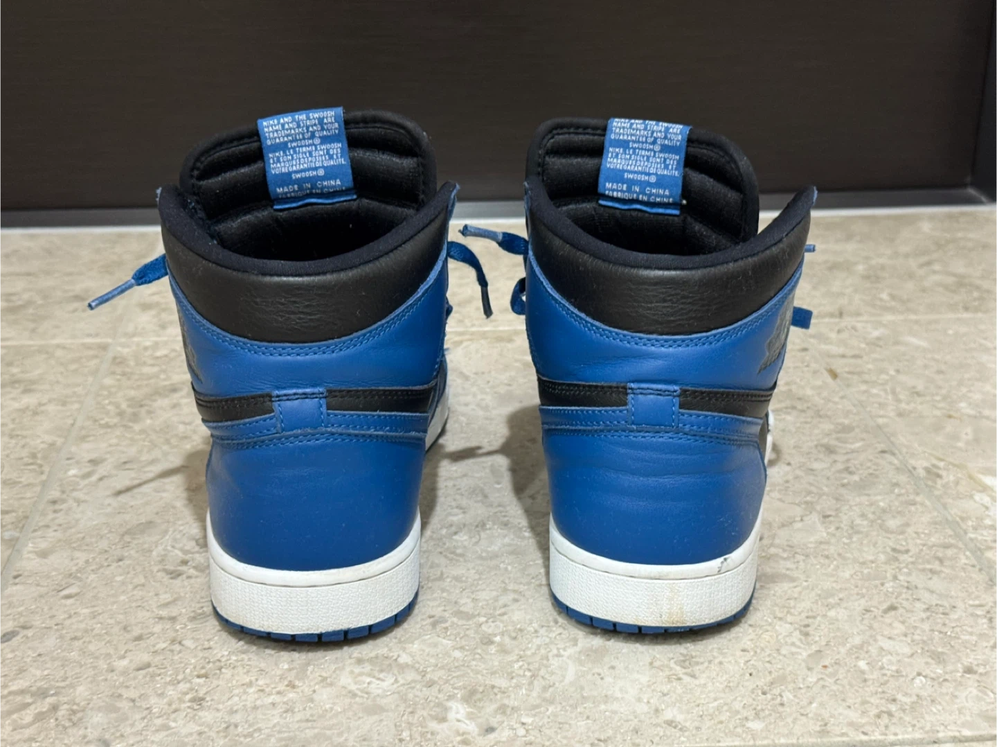 ナイキ Jordan 1 Retro High OG Dark Marina Blue 27.5cmの写真4枚目