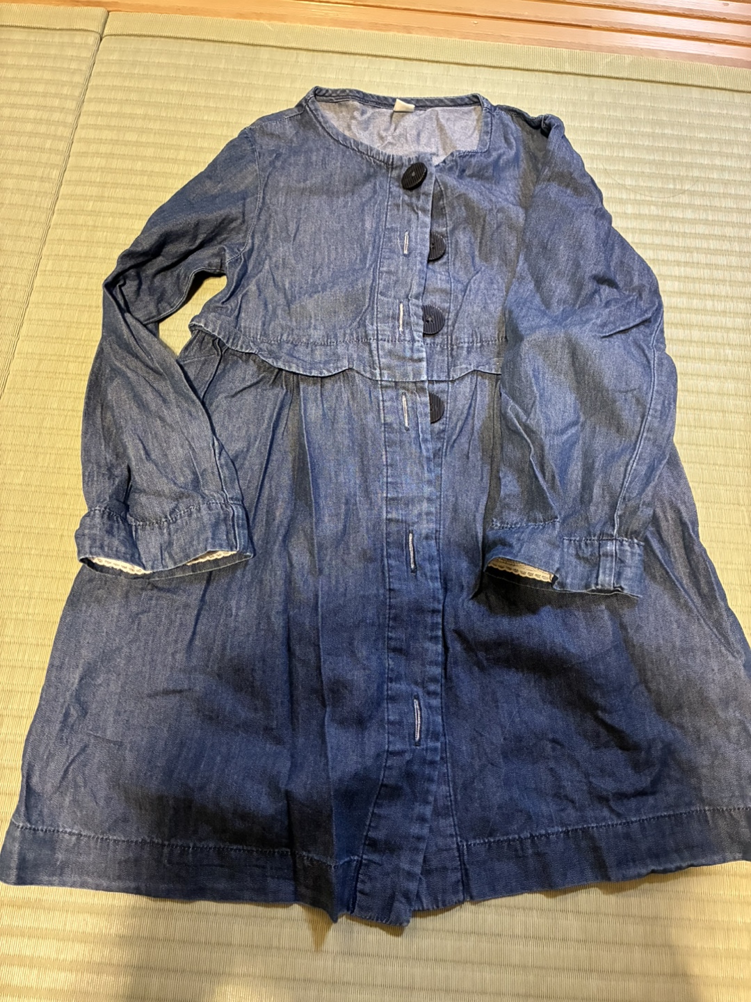 alc デニムワンピース サイズ120