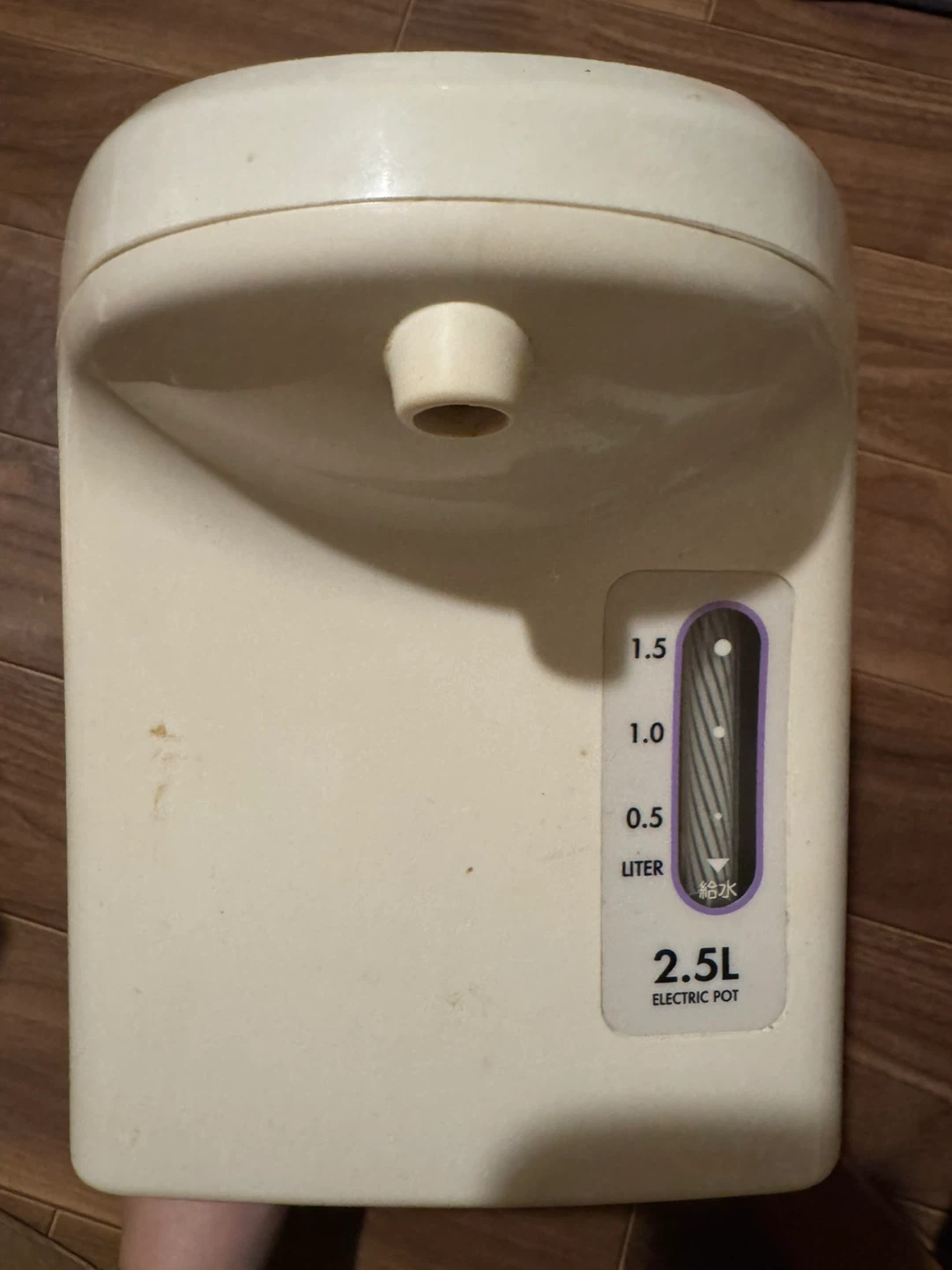 ピーコック 電気ポット 2.5Lの写真2枚目