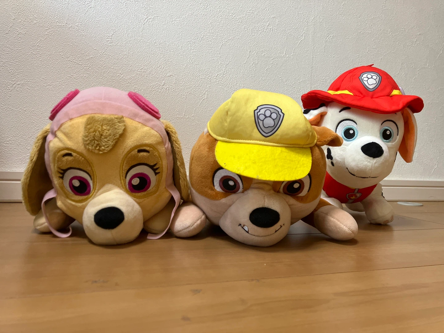 パウ・パトロール ぬいぐるみ3点セット