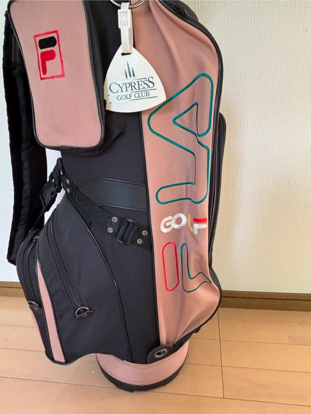 FILA フィラ レディース ゴルフバッグ✨おまけ付き✨の写真2枚目