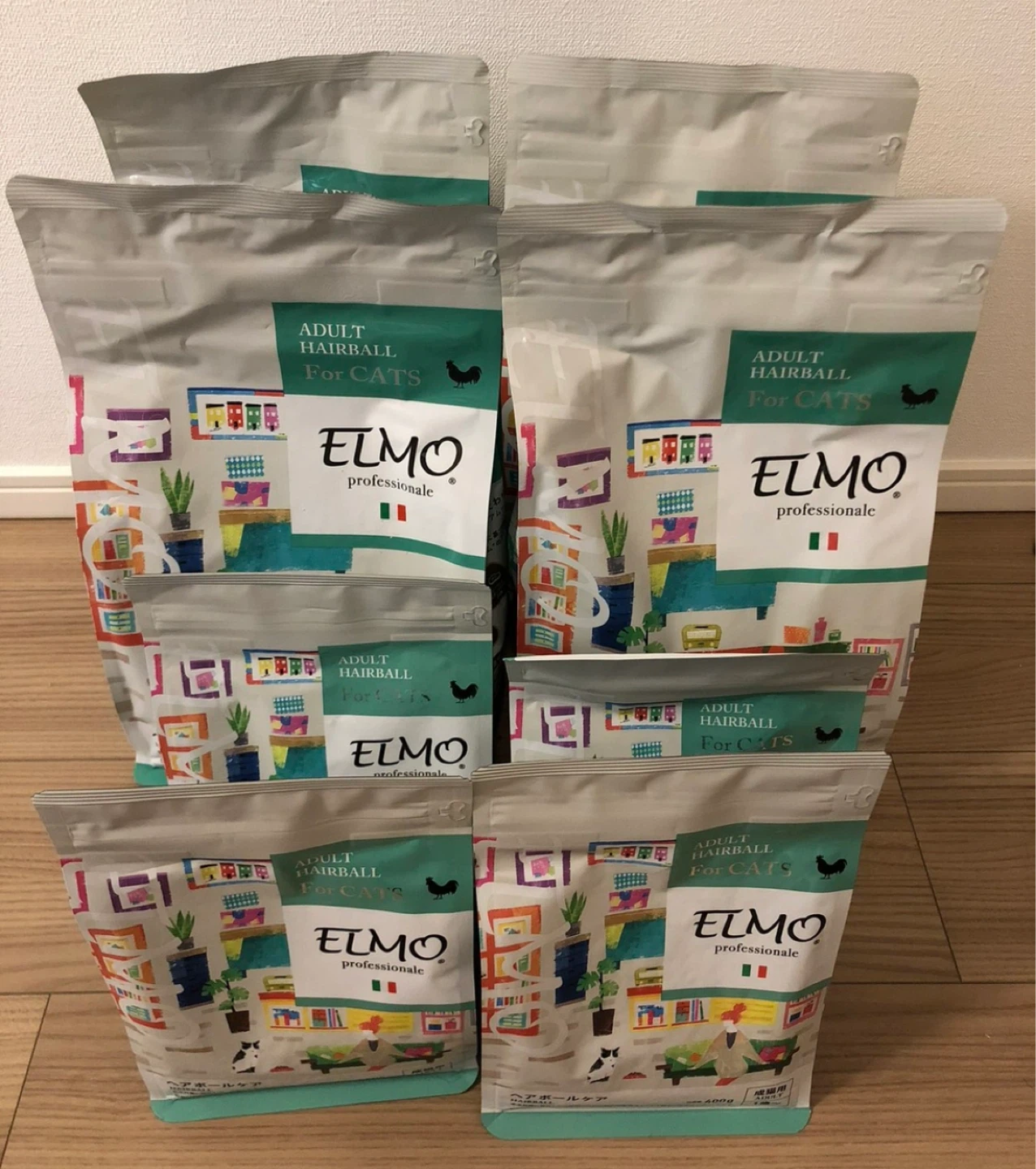 【成猫用】 ELMO ヘアボール エルモ イタリア製キャットフード