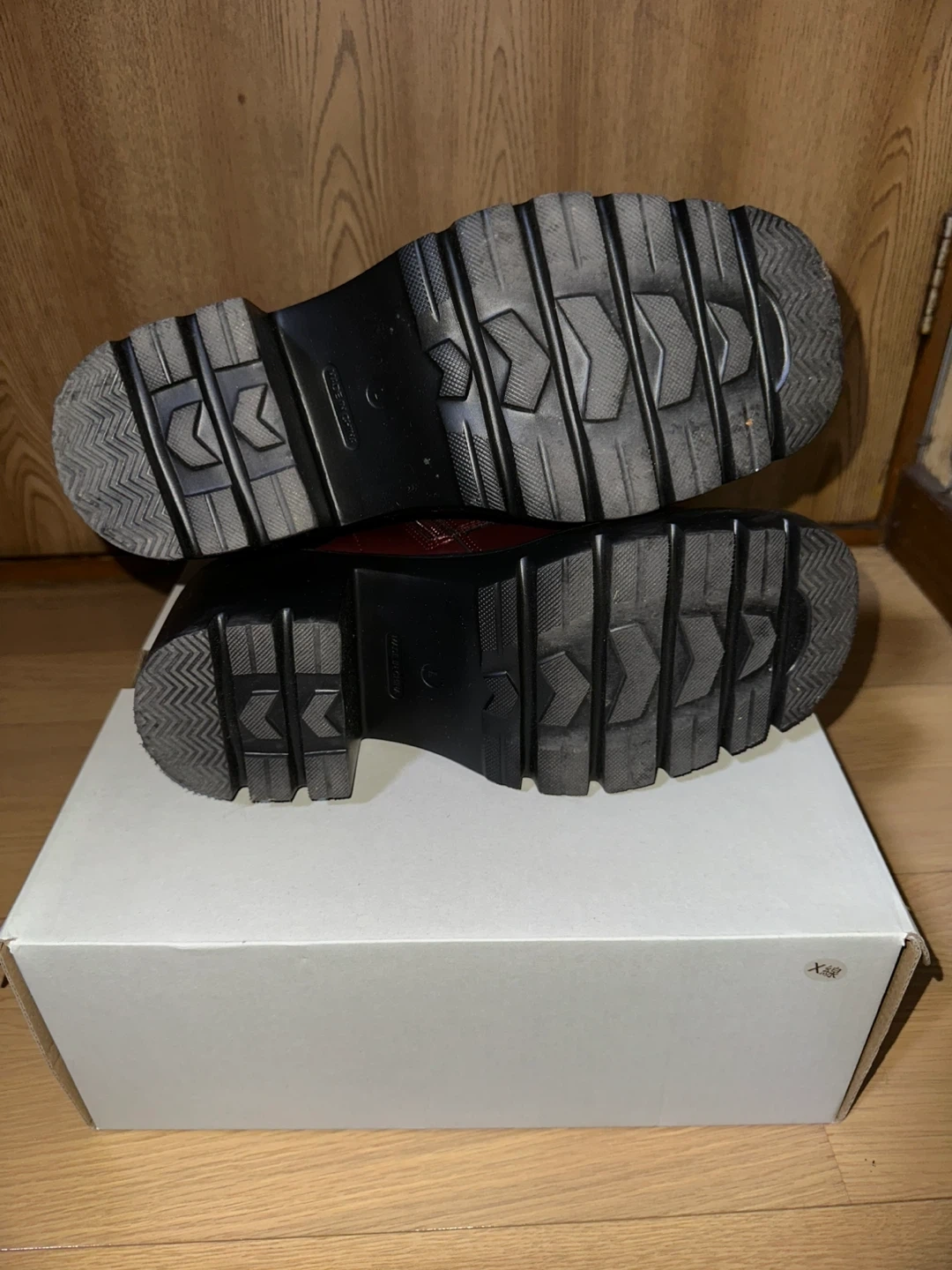 ABCマート ブーツ PL LACE UP 8 厚底ブーツの写真4枚目