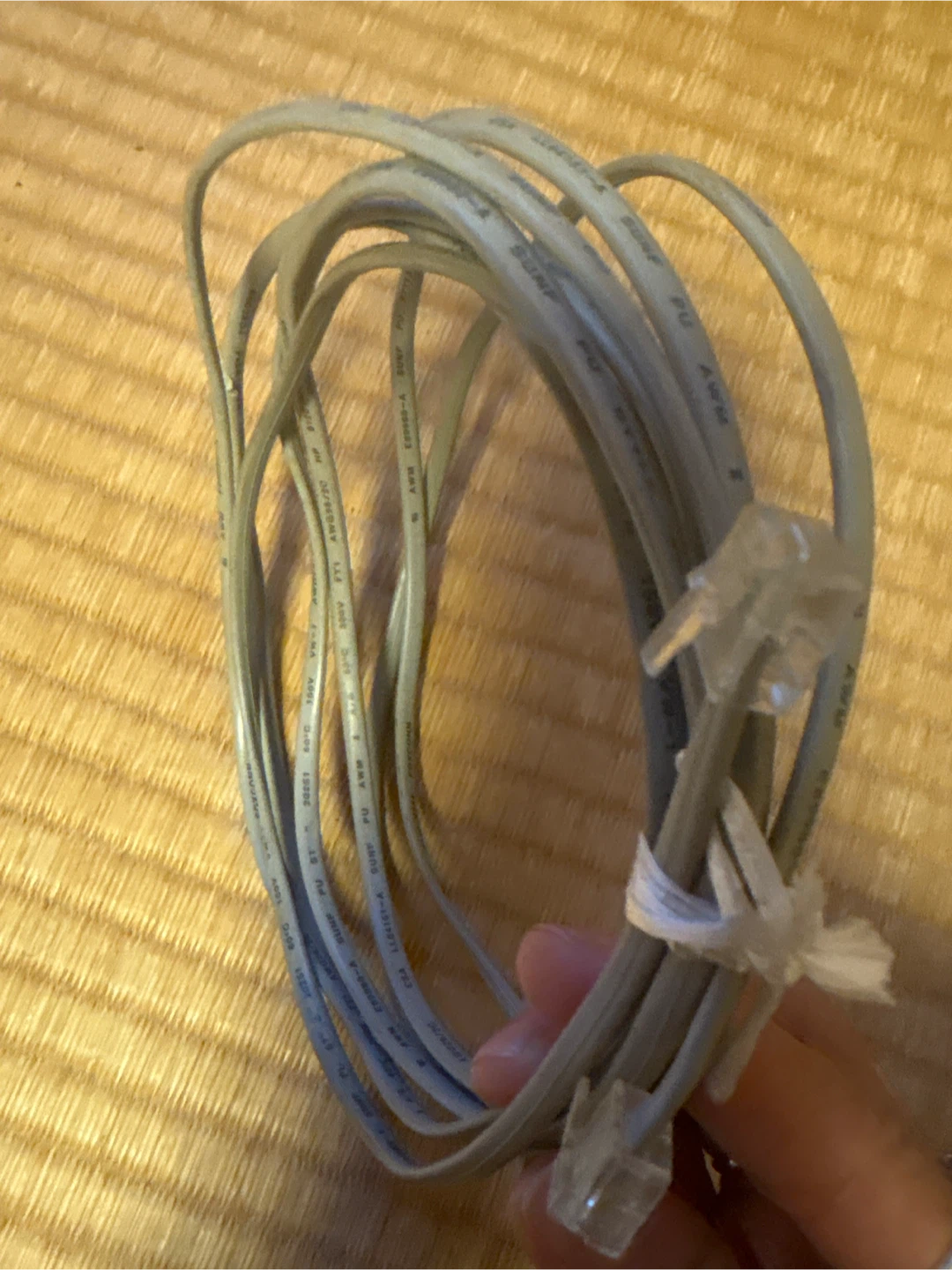 LANケーブルの写真2枚目