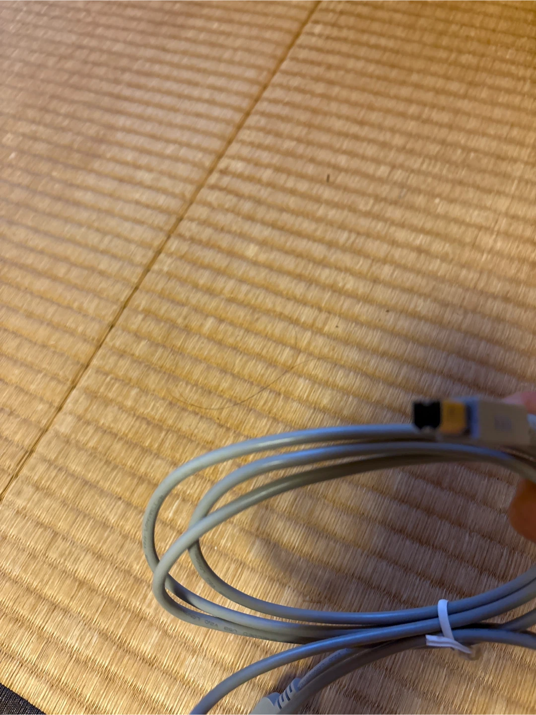 USBケーブル グレーの写真3枚目
