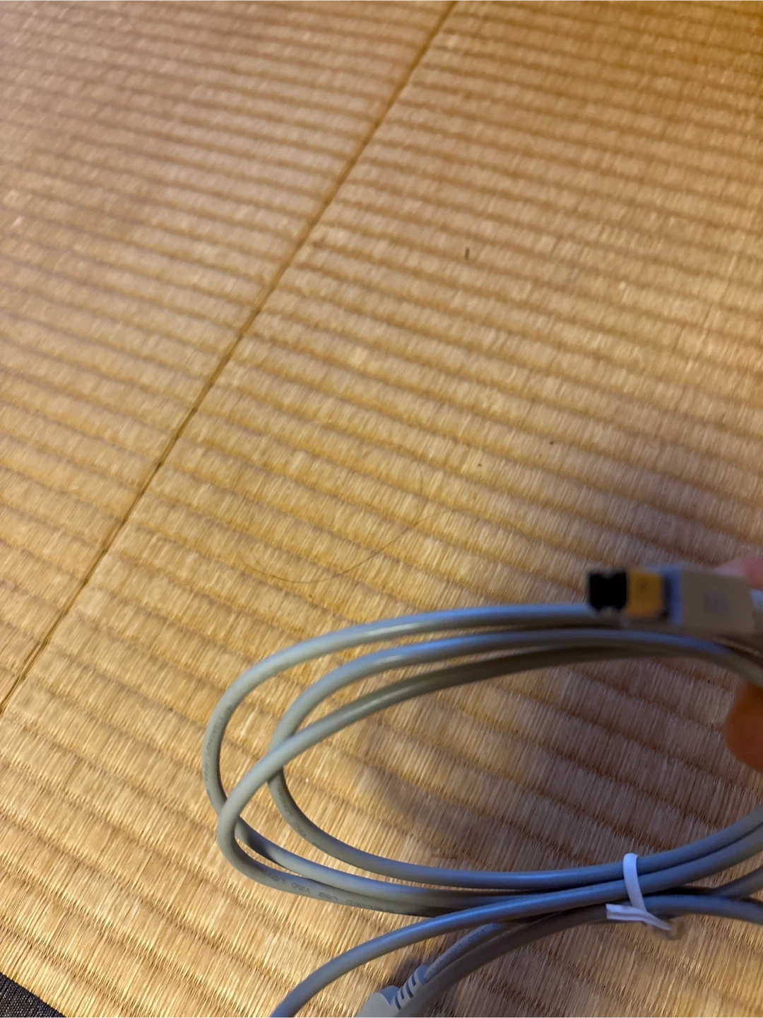 USBケーブル グレーの写真3枚目