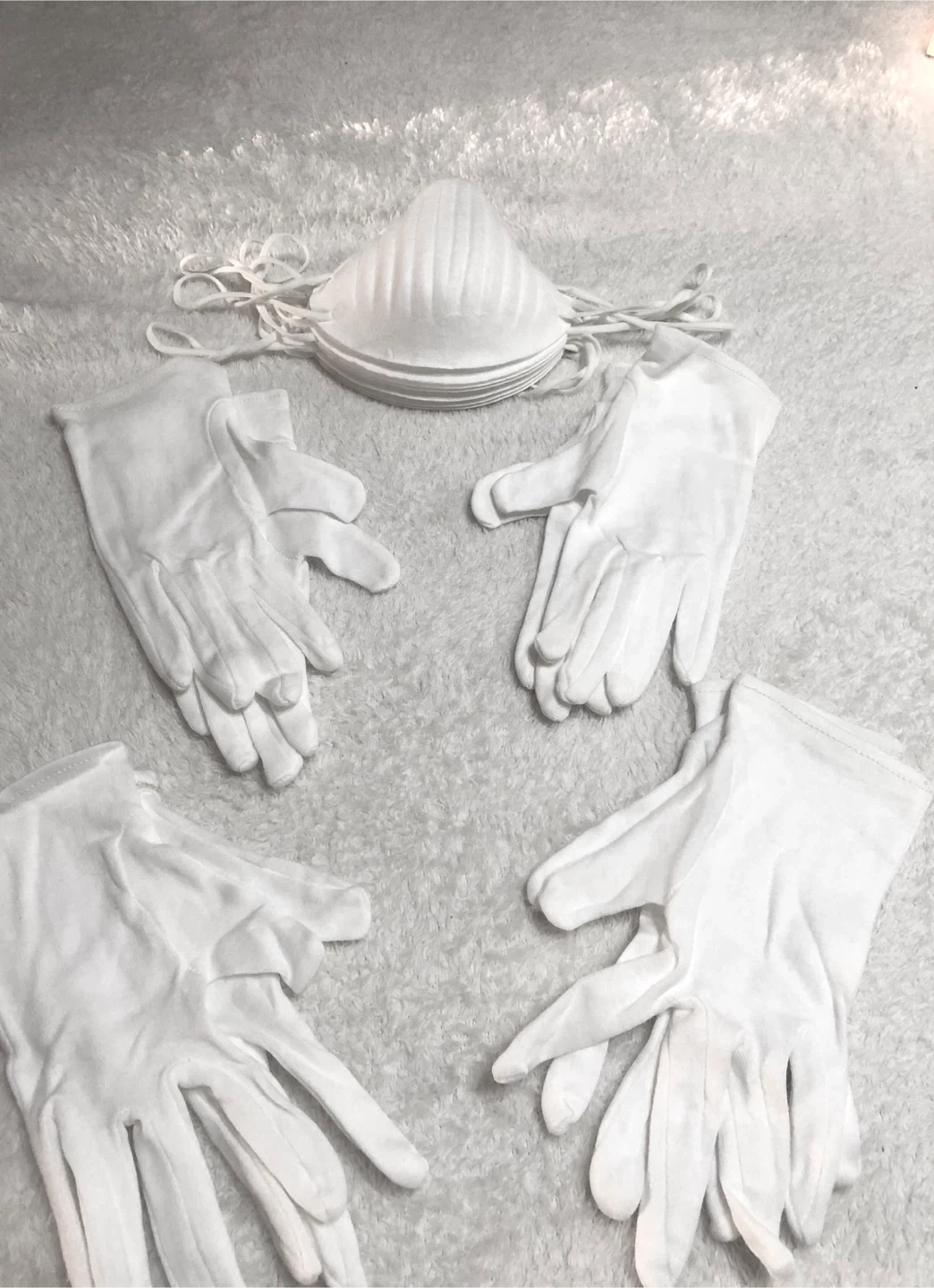 😷🧤【未使用品】プロワーク マスクと手袋セット✨