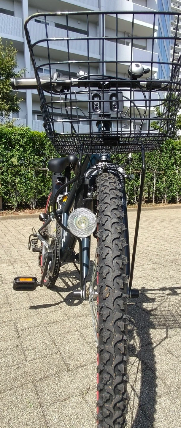 キッズ 自転車 22インチ ネイビーの写真8枚目