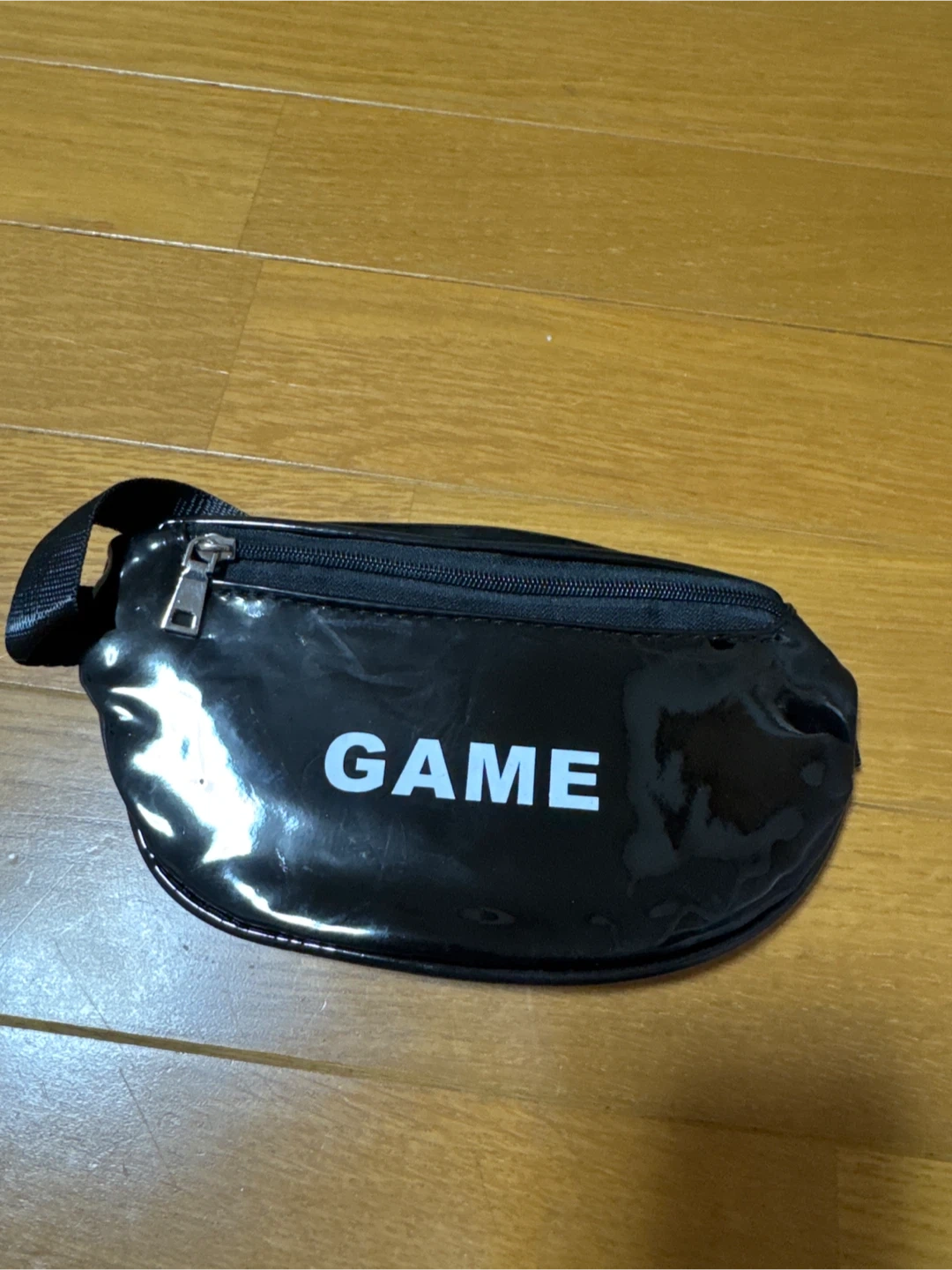 ゲーム 黒 ボディバッグ 子ども用の写真2枚目