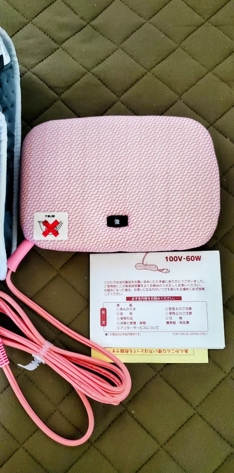 電気マット ピンクの写真2枚目