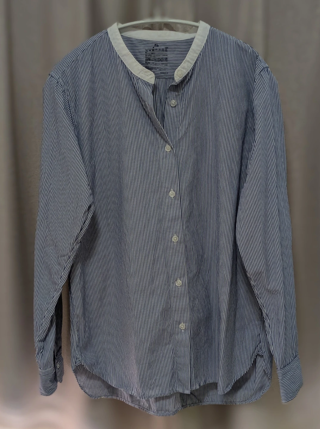 【値下げ！】無印良品 ストライプシャツ XL