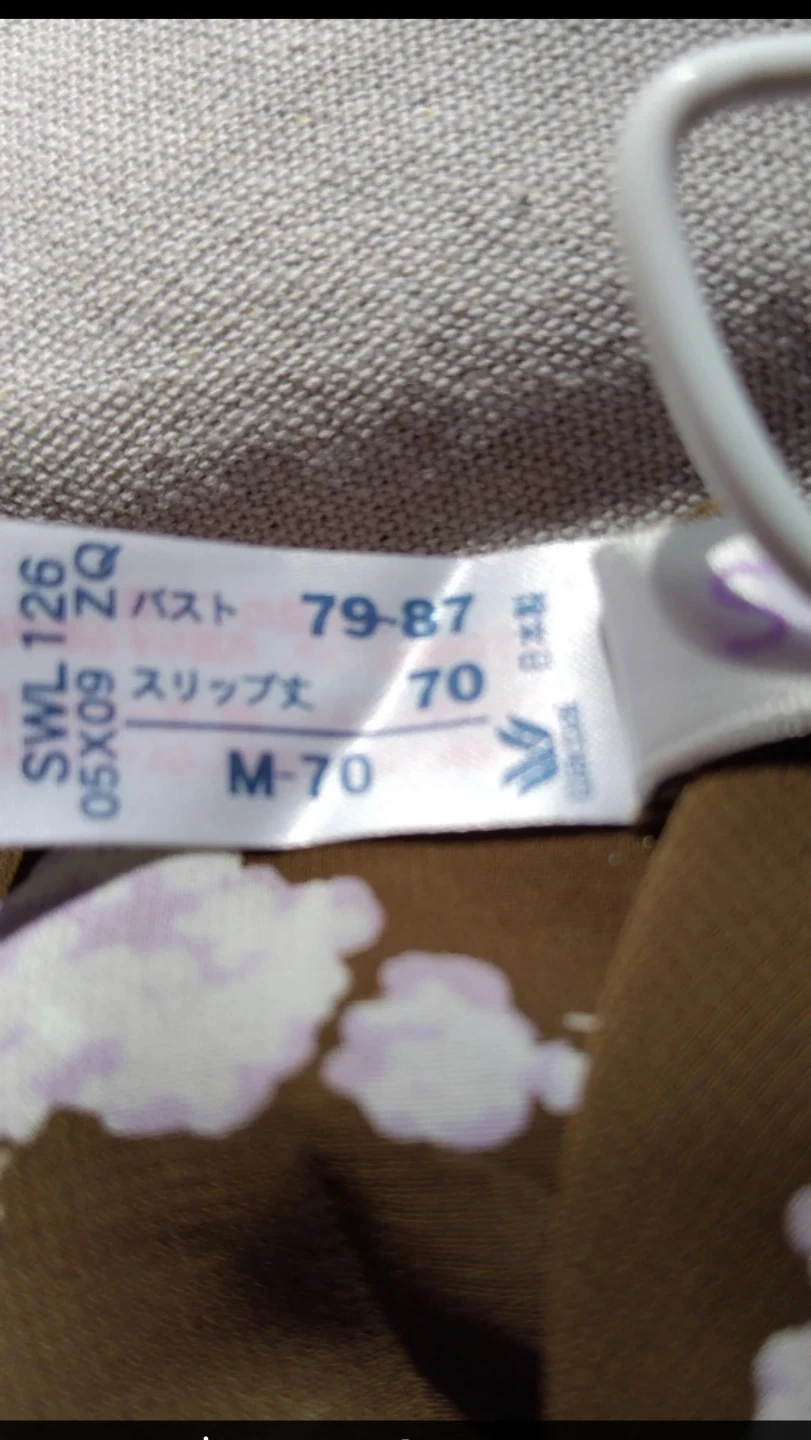 スリップ M-70 花柄の写真2枚目