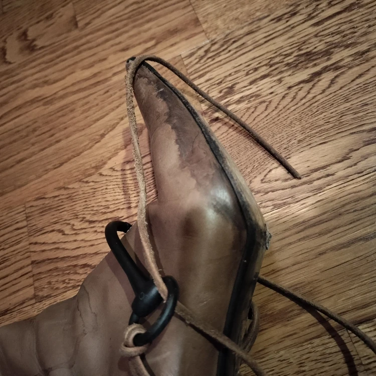 GUCCI ブラウン ベージュ ロングブーツ サイズ 38C - キャロット