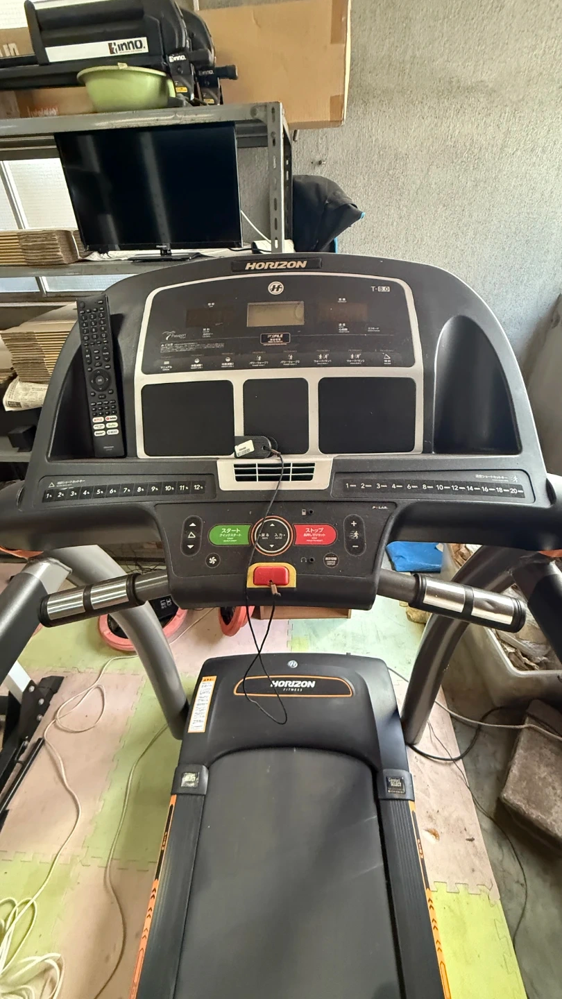 HORIZON T-8.0トレッドミル ランニングマシンの写真2枚目