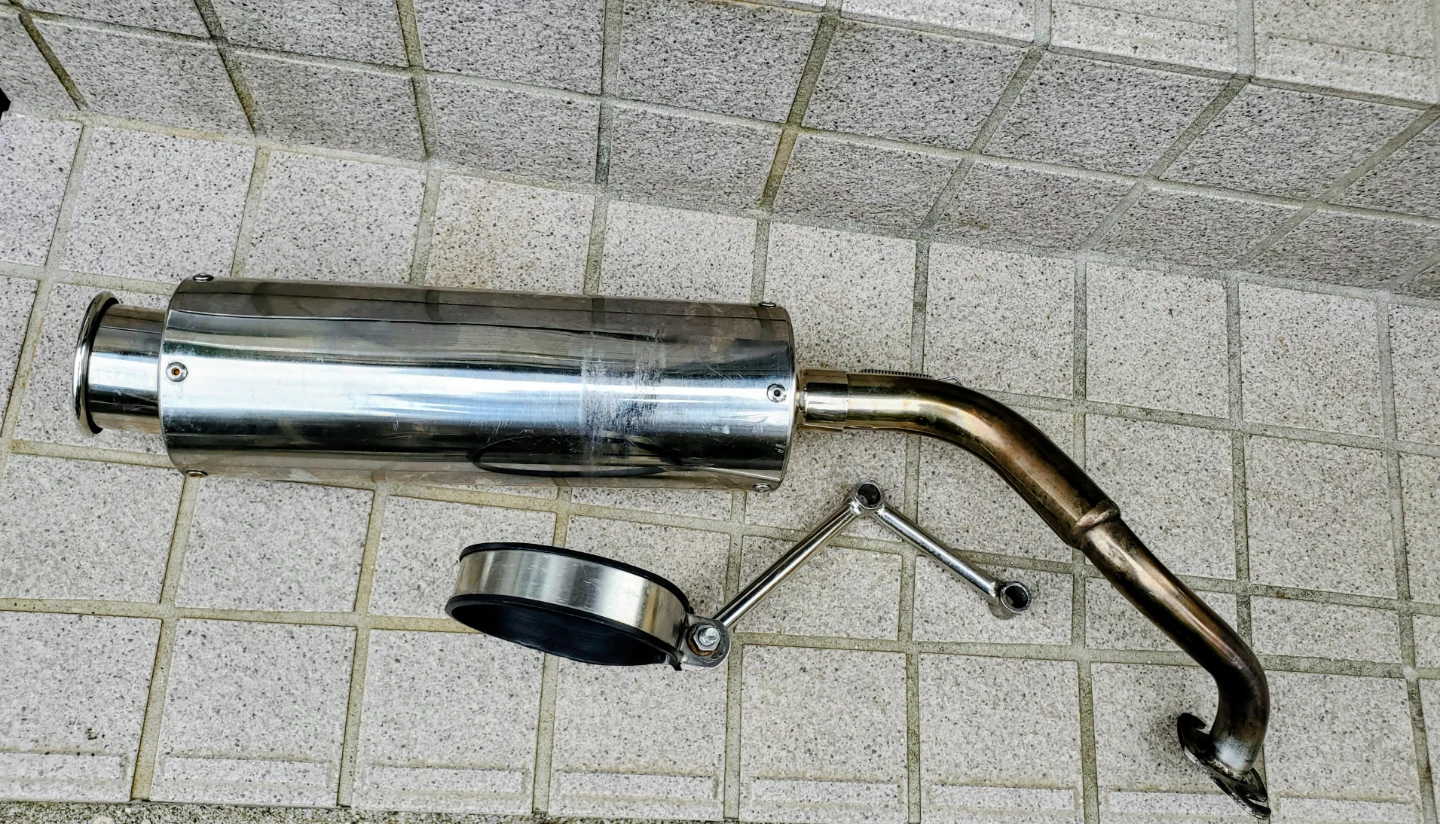 ホンダディオZXマフラー