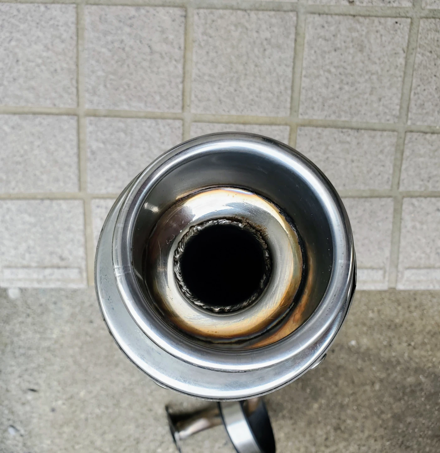 ホンダディオZXマフラーの写真3枚目