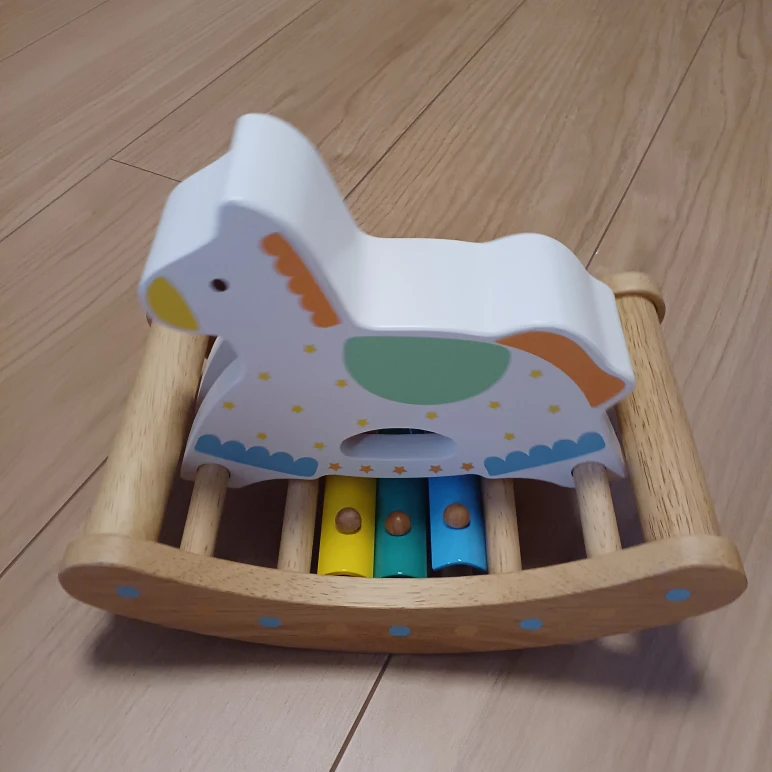木製 カランコロン木馬 エドインター