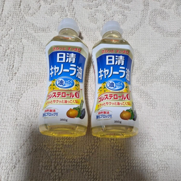 日清 キャノーラ油350g×2本