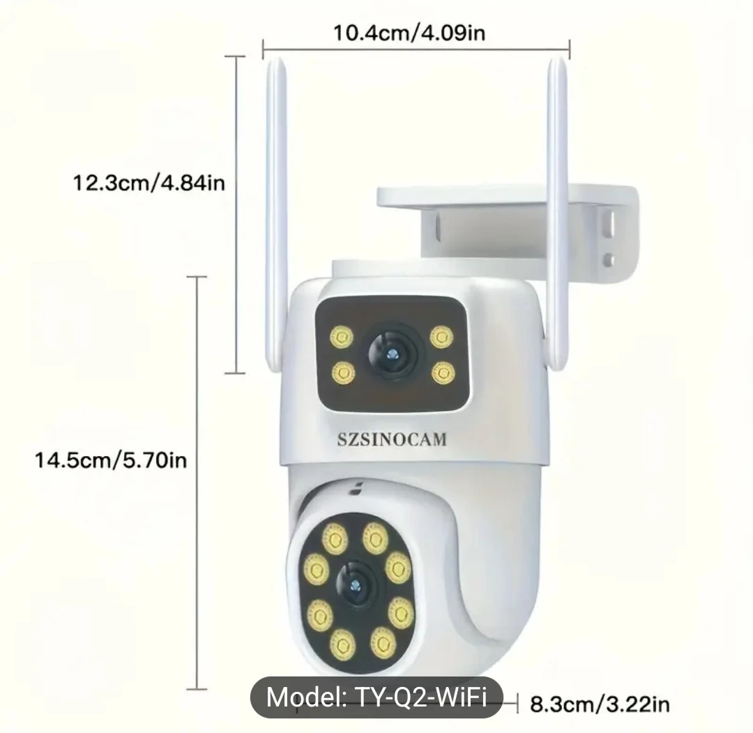 SZSINOCAM 防犯カメラ TY-Q2-WiFiの写真9枚目