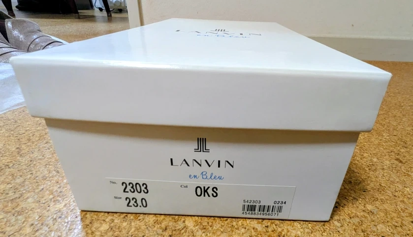LANVIN on Blue ランバンオンブルー パンプス 23cmの写真5枚目