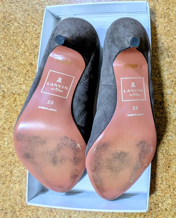 LANVIN on Blue ランバンオンブルー パンプス 23cmの写真4枚目