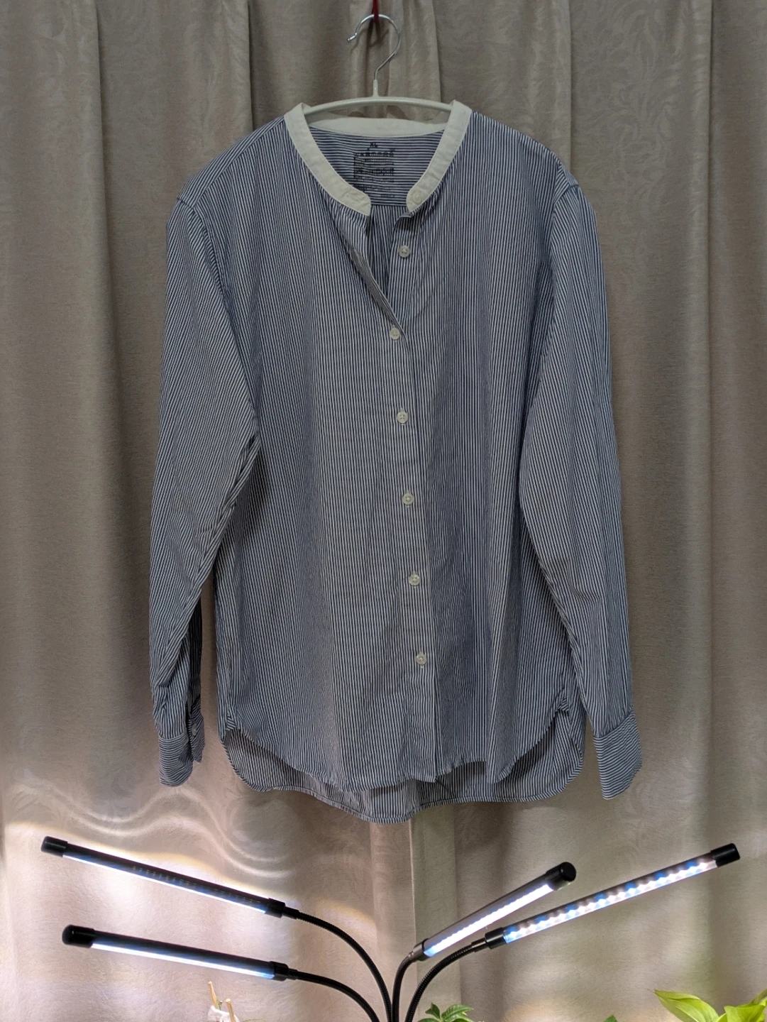 【値下げ！】無印良品 ストライプシャツ XLの写真4枚目