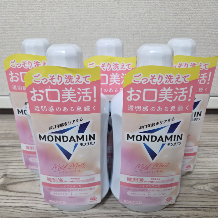 【5本セット】モンダミン　マイルドミント