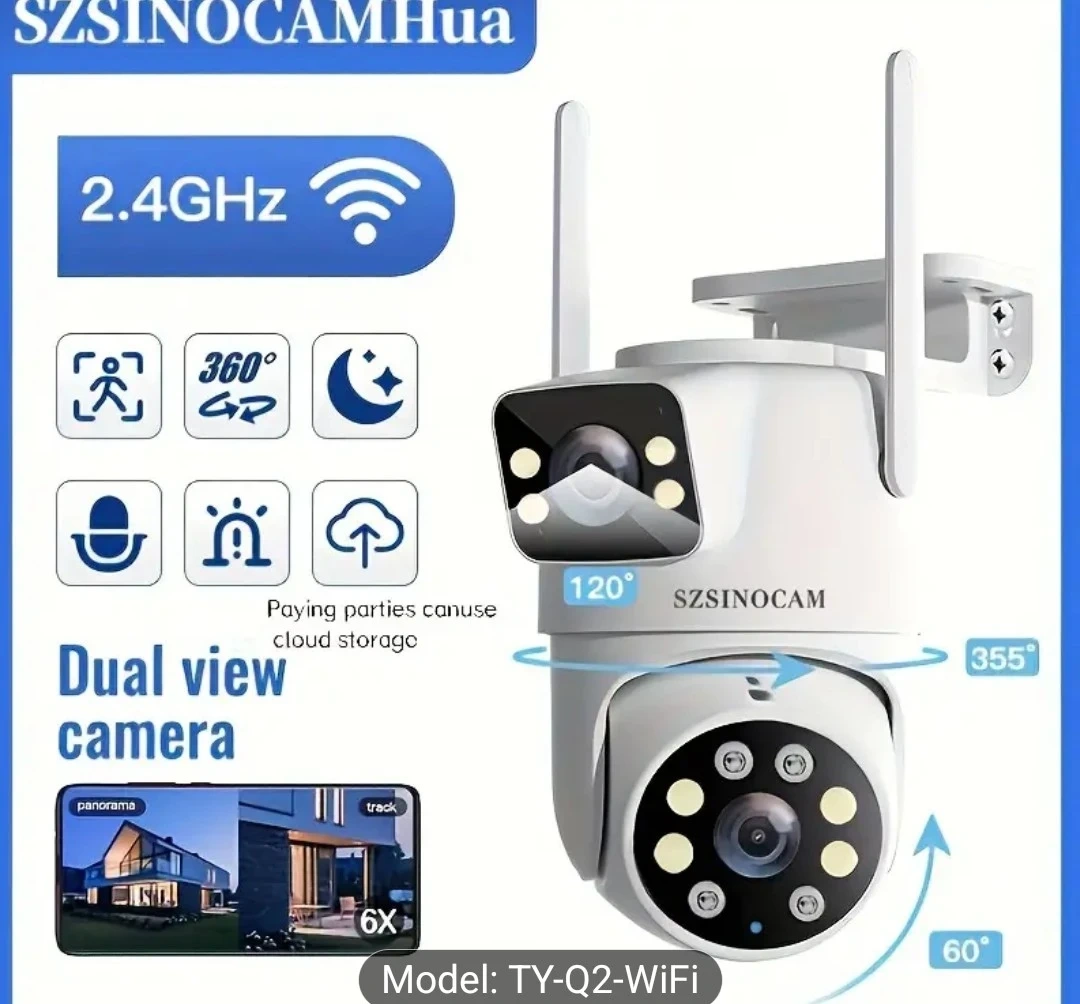 SZSINOCAM 防犯カメラ TY-Q2-WiFi