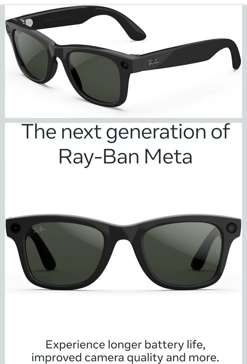 Ray-Ban Meta Smart Glasses Gen 2 Wayfarerの写真4枚目