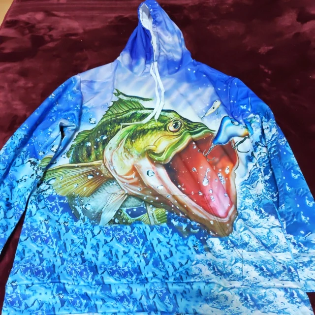💐値下げ💐魚柄のパーカー2点セット