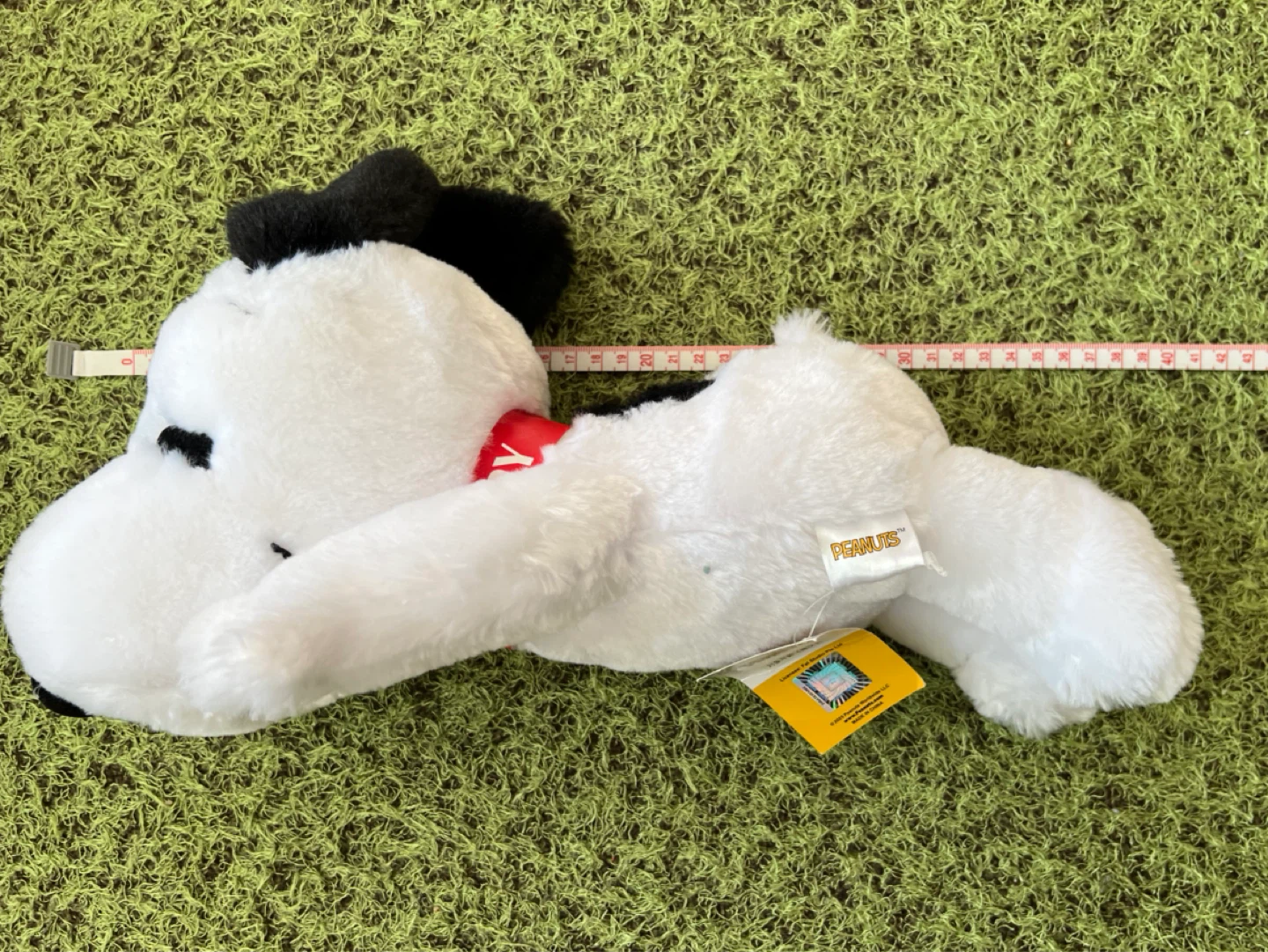 新品・未使用　スヌーピー ぬいぐるみ　長さ約36cm