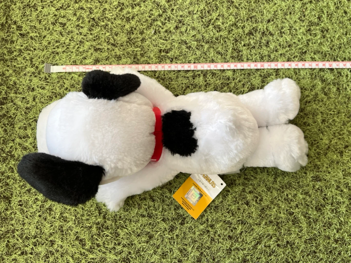 新品・未使用　スヌーピー ぬいぐるみ　長さ約36cmの写真2枚目